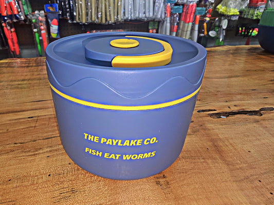 PAYLAKER WORM/LEECH CONTAINERS "LARGE"
